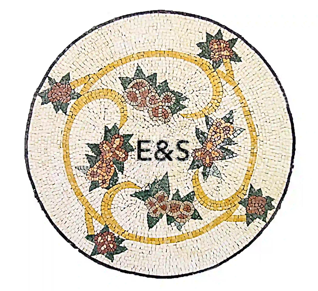 Personalizable Marble Mosaic Medallion Tiles Thousands Of Designs Shipping Worldwide 5