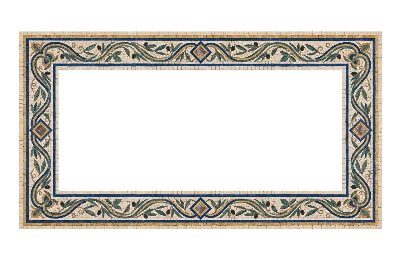 Luxury Marble Mosaic Mirror Frames