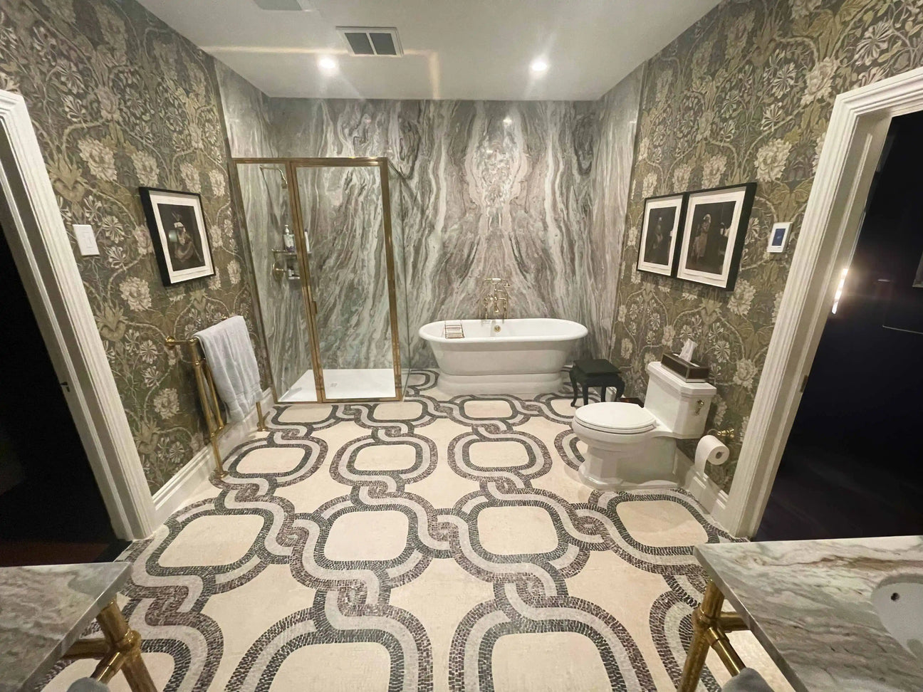 Bathroom Mosaic Artwork