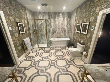 Bathroom Mosaic Artwork