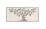 Custom Olive Tree Marble Mosaic Artwork Backshplash Tiles