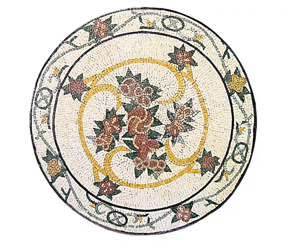 Customize Your Space with Personalizable Marble Mosaic Medallions | Bespoke Artistry